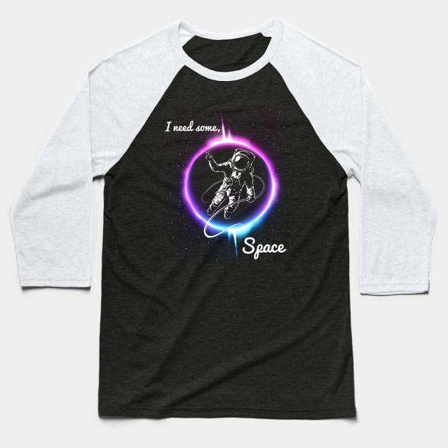 I need some Space Baseball T-Shirt by Alema Art